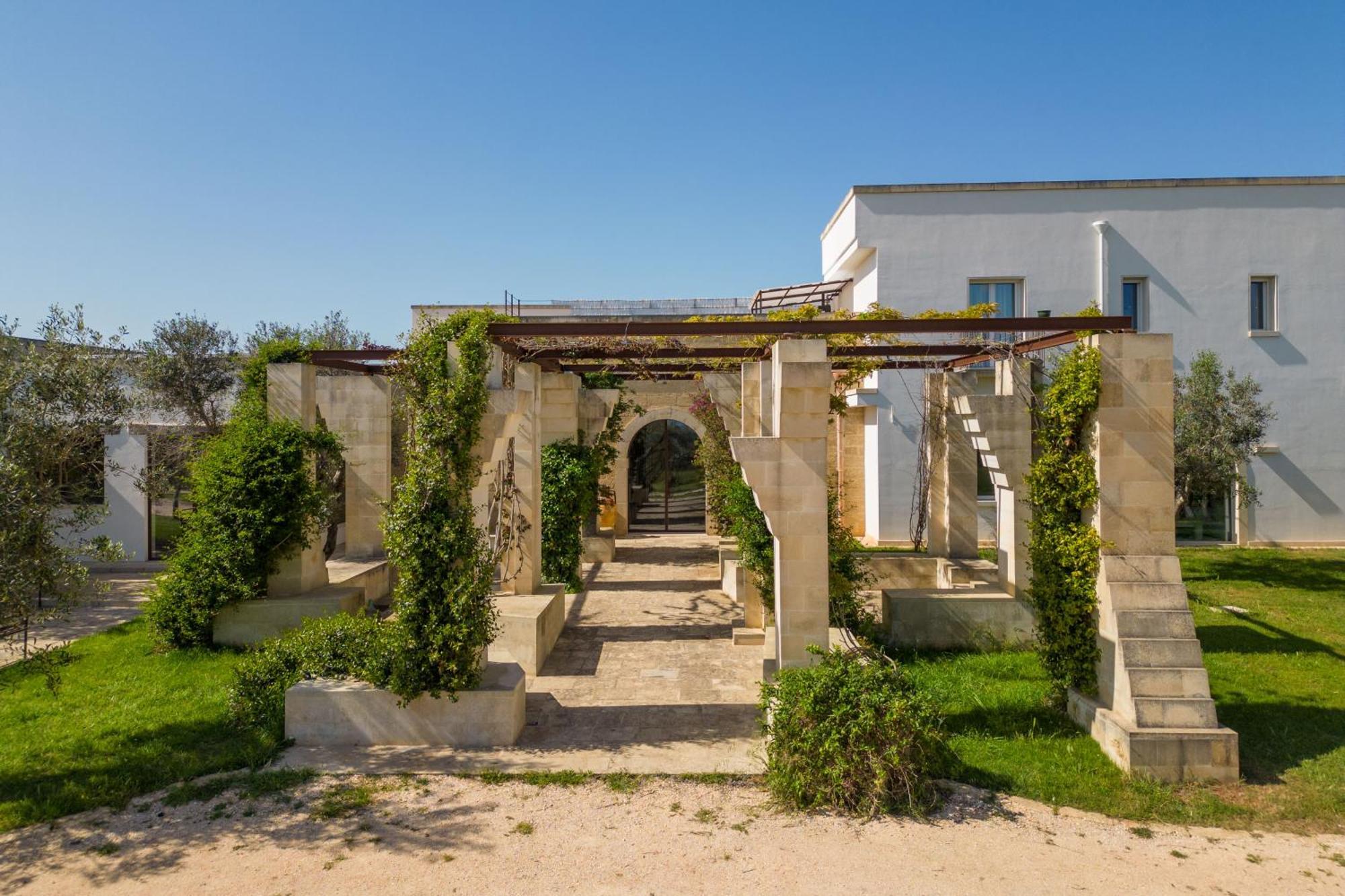 Secolario Masseria Del Viverbene Palmariggi Exterior foto